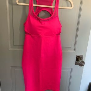 Fabletics mini dress pink small